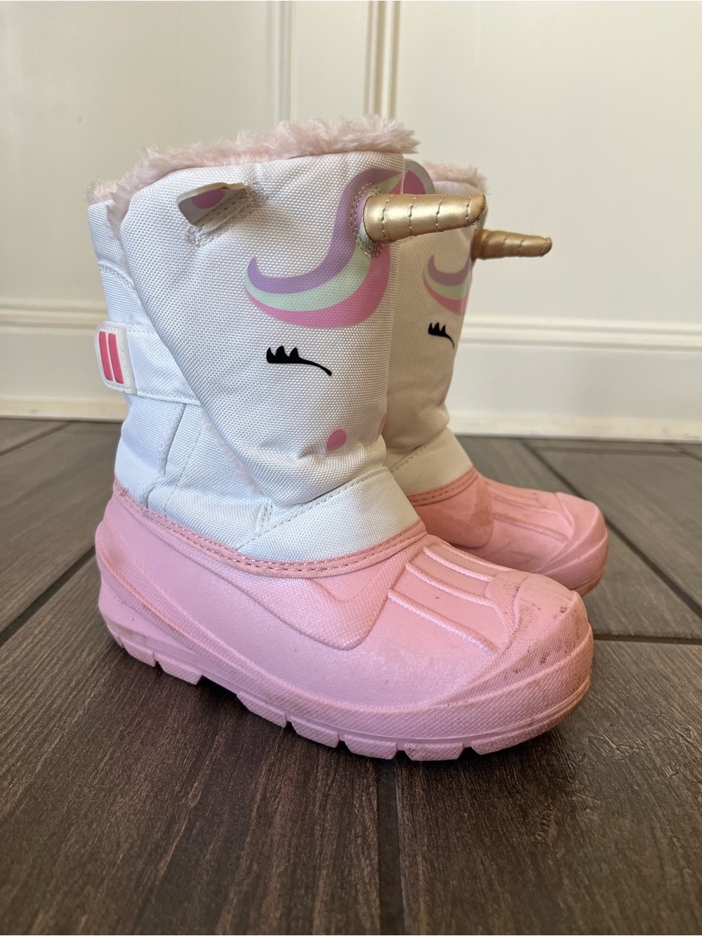 Kids Unicorn Snow Boots, 10